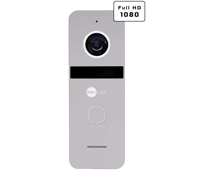 Neolight ALPHA Hybrid Black + SOLO FHD Silver Комплект відеодомофону