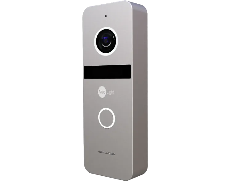 Neolight ALPHA Hybrid Black + SOLO FHD Silver Комплект відеодомофону
