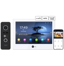 Neolight ALPHA Hybrid + PRIME FHD Black Комплект відеодомофону