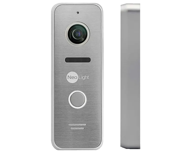 Neolight ALPHA Hybrid + PRIME FHD Silver з кутком Комплект відеодомофону