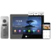 Neolight ALPHA Hybrid Black + PRIME FHD Silver з кутком Комплект відеодомофону