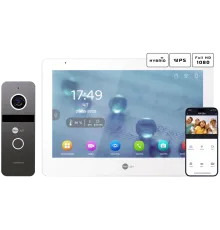 Neolight MEZZO Hybrid + SOLO FHD Graphite Комплект відеодомофону