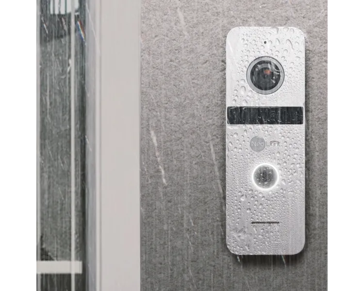 Neolight MEZZO Hybrid Black + SOLO FHD Silver Комплект відеодомофону