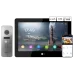 Neolight MEZZO Hybrid Black + PRIME FHD Silver з кутком Комплект відеодомофону