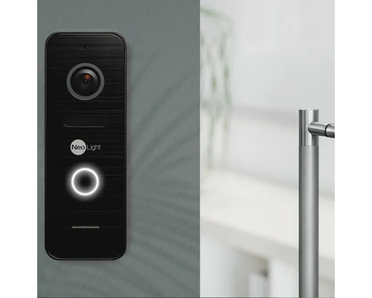 Neolight KAPPA+ HD WF + PRIME FHD Black з кутком Комплект відеодомофону