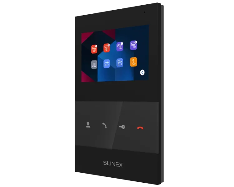 Slinex SQ-04 Black + ML-17HR Graphite Комплект відеодомофону