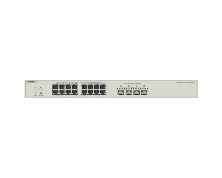 Ruijie RG-NBS3300-16MG4XS-HP PoE Комутатор 20 портів керований