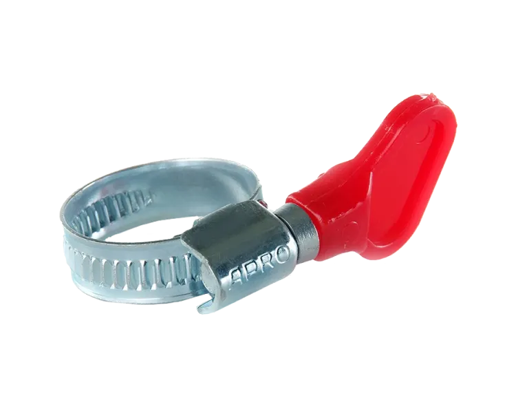 APRO W1 20-32мм (50шт) Хомут черв'ячний з метеликом