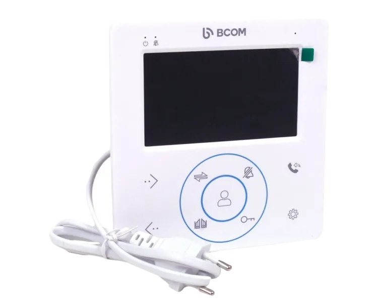 BCOM BD-480 White Kit Комплект відеодомофона