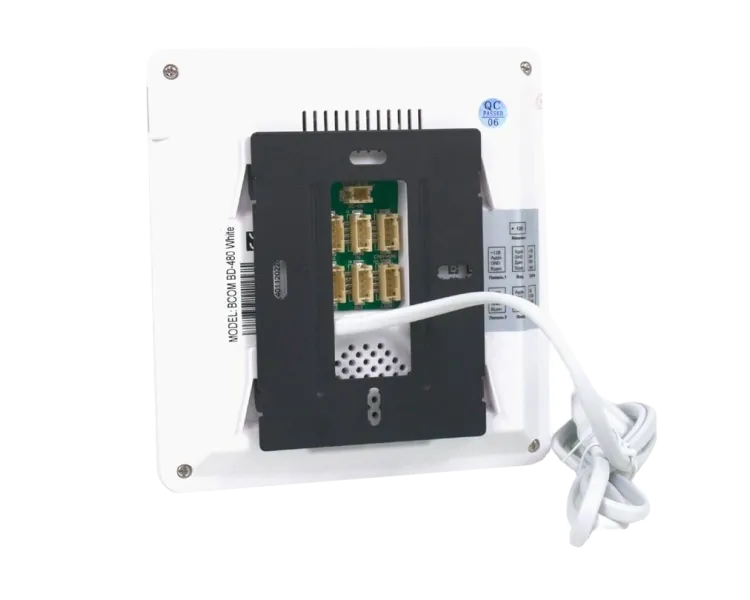 BCOM BD-480 White Kit Комплект відеодомофона
