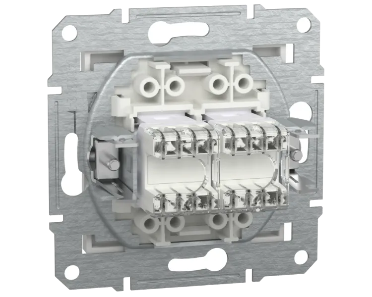 Asfora UTP 5E Розетка RJ45 подвійна