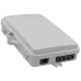 на 4 SC Simplex/LC duplex, 205x135x40 мм, без Адапт., (гільзи, касета) Бокс герметичний розподільний