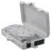 на 4 SC Simplex/LC duplex, 205x135x40 мм, без Адапт., (гільзи, касета) Бокс герметичний розподільний