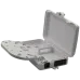 на 4 SC Simplex/LC duplex, 205x135x40 мм, без Адапт., (гільзи, касета) Бокс герметичний розподільний