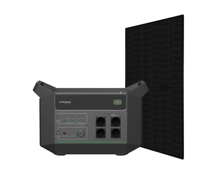 HYXiPower HYX-EA2500 + Canadian Solar CS6R-395MS Full Black Система автономного живлення однофазна