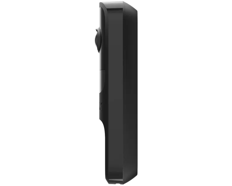 Ajax Doorbell black RAL 9005 Відеодзвінок
