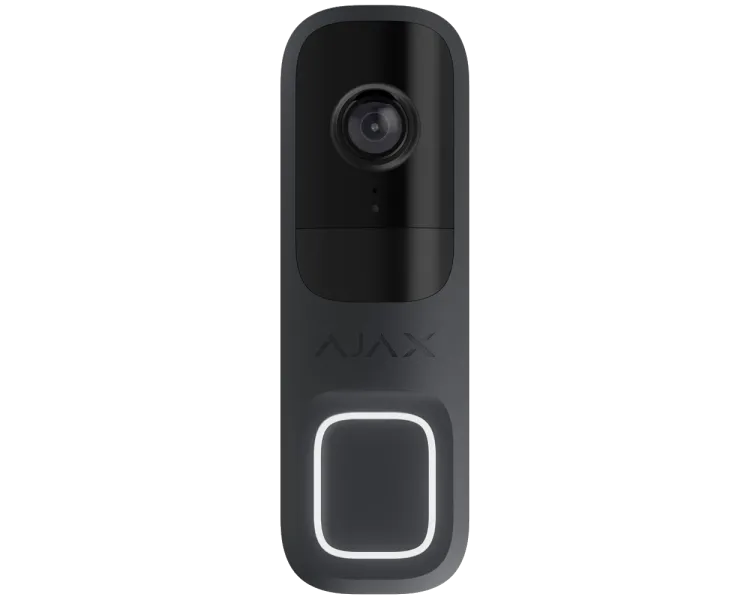 Ajax Doorbell graphite RAL 7024 Відеодзвінок