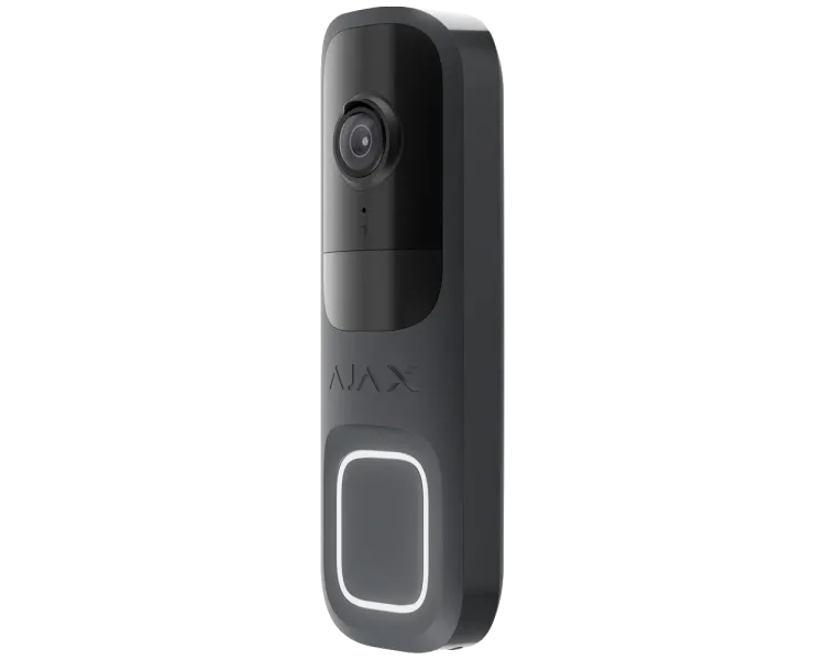 Ajax Doorbell graphite RAL 7024 Відеодзвінок