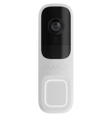 Ajax Doorbell White RAL 9003 Відеодзвінок