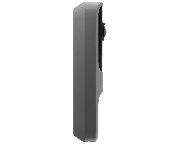 Ajax Doorbell Grey RAL 7004 Відеодзвінок