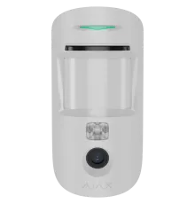 Бездротовий сповіщувач руху з камерою Ajax Superior MotionCam AM (PhOD) white Jeweller