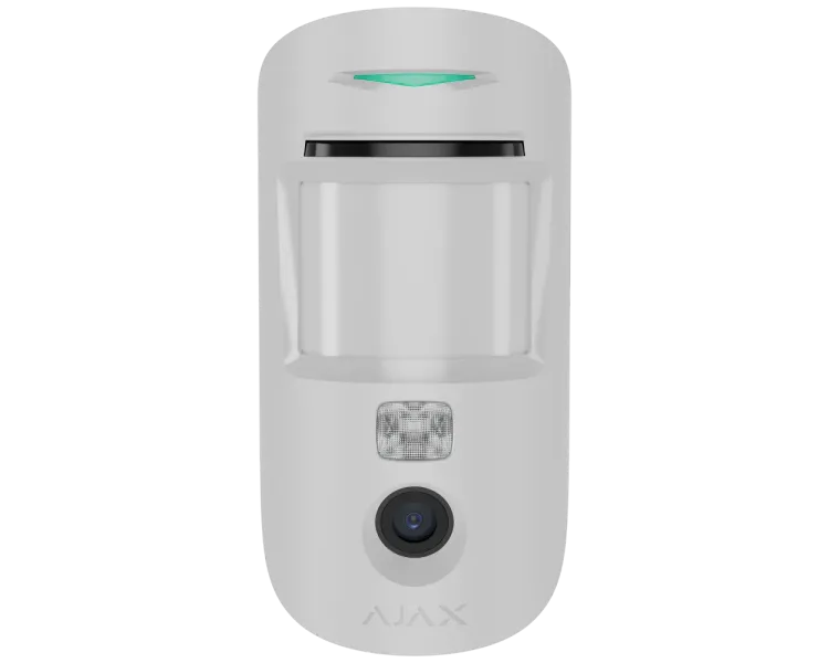 Бездротовий сповіщувач руху з камерою Ajax Superior MotionCam AM (PhOD) white Jeweller