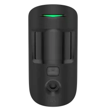 Бездротовий сповіщувач руху з камерою Ajax Superior MotionCam HD (PhOD) black Jeweller
