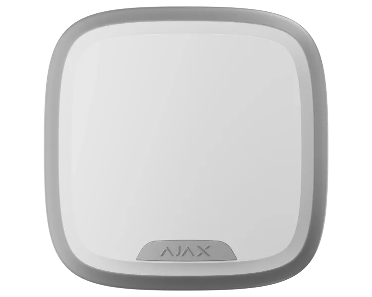 Бездротова вулична сирена Ajax Superior StreetSiren Plus white Jeweller