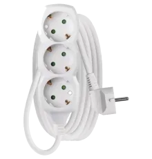EMOS P0321R 3 розетки 1.5 м Мережевий подовжувач