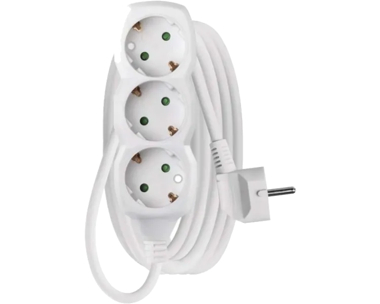 EMOS P0321R 3 розетки 1.5 м Мережевий подовжувач