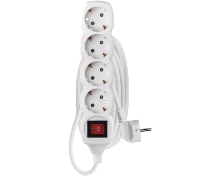 EMOS P1425R 4 розетки 5 м Мережевий подовжувач