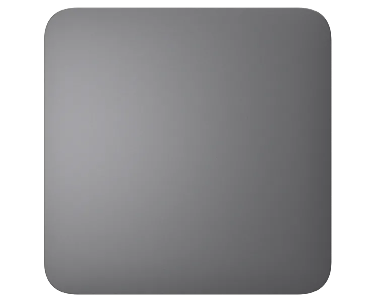 Ajax SoloButton (1-gang/2-way) grey Кнопка для одноклавішного чи прохідного вимикача