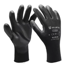 Wurth Black PU р.9 Рукавиці монтажні