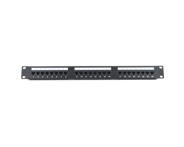 RITAR 24 порта UTP DUAL кат 5Е 19" 1U Патч-панель