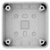 Ajax SurfaceMounting box white Монтажная коробка