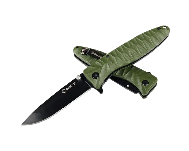 Ganzo G620g-1 зелений Ніж складаний