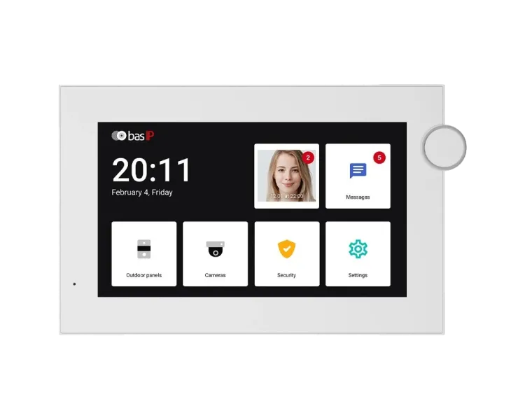 Bas-IP AZ-07LF white Android 7" Wi-Fi Відеодомофон