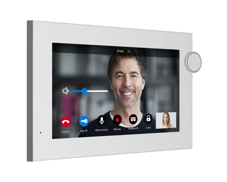 Bas-IP AZ-07LF white Android 7" Wi-Fi Відеодомофон