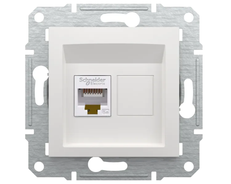 Schneider Electric Asfora (EPH4370121) RJ45 UTP 5E Розетка