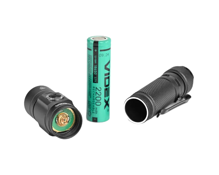 VIDEX VLF-A352 600Lm 5000K Портативний світлодіодний ліхтарик