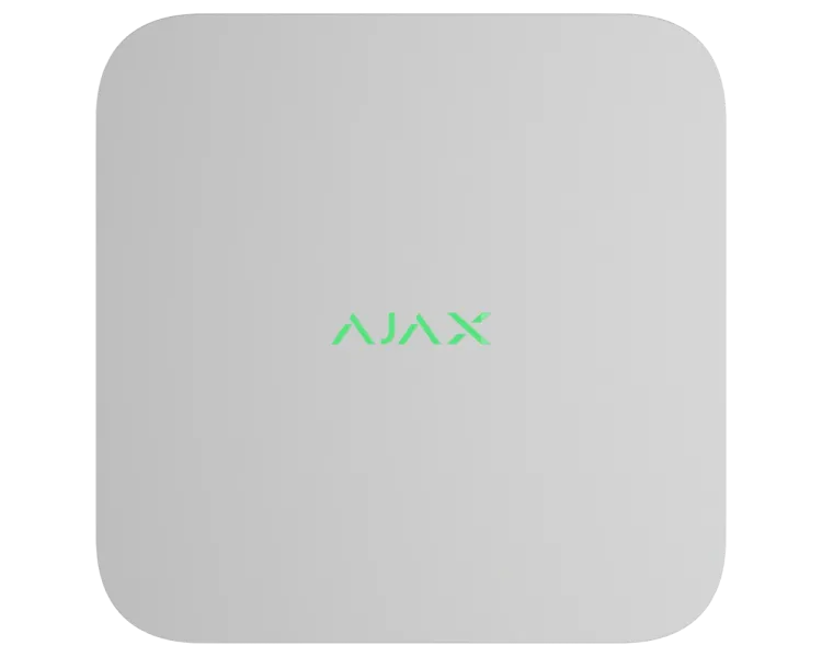 Ajax NVR DC (16ch) white Відеореєстратор