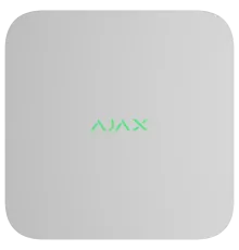 Ajax NVR DC (8ch) white Відеореєстратор