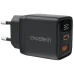 Choetech PD6052 Black PD35W GAN A+C Адаптер
