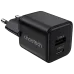 Choetech PD5012 mini Black PD30W GAN A+C Адаптер
