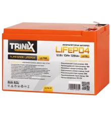 TRINIX TLFP-1210S Ultra 10А•г 12В Літієва акумуляторна батарея