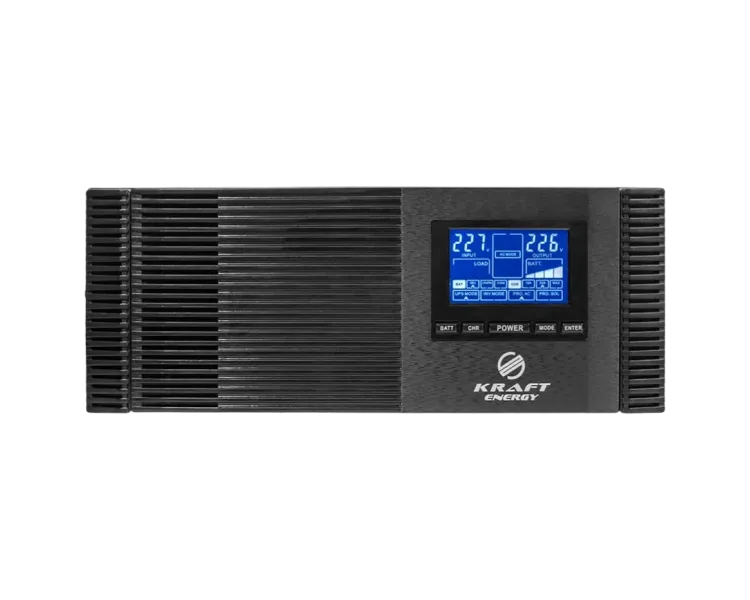 Kraft KRF-AVR1200VA/1КW-12V(MPPT 30А) Інвертор з ДБЖ