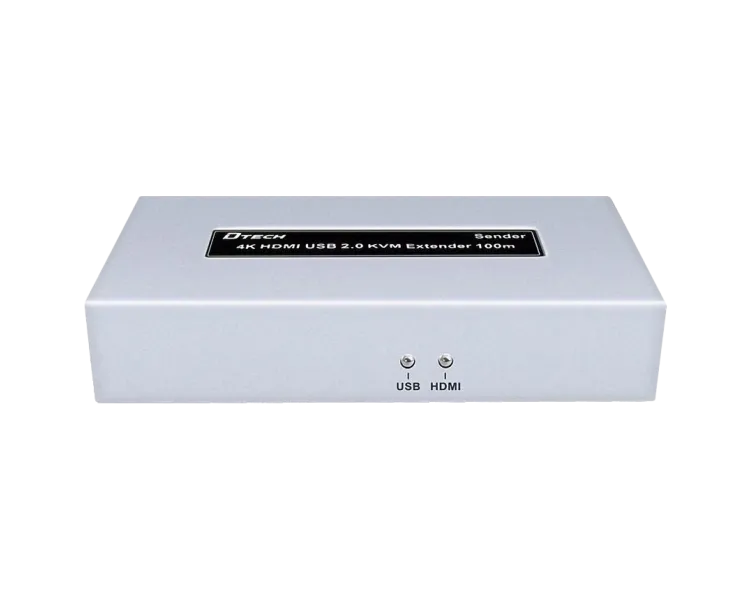 Dtech DT-7051 4K HDMI і USB 2.0 KVM 100м Модуль подовжувач