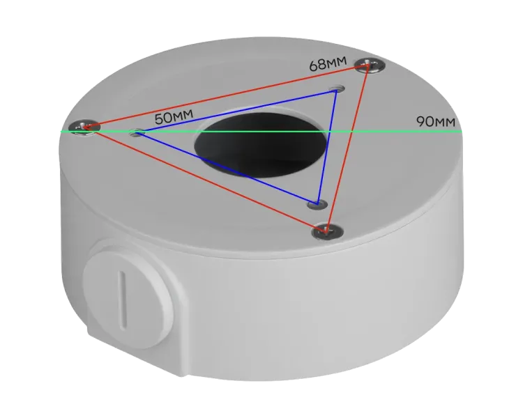 Light Vision VLC-09BXD Монтажна коробка
