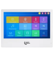 Light Vision SINGAPORE WiFi FHD WHITE (AI) 10" Відеодомофон