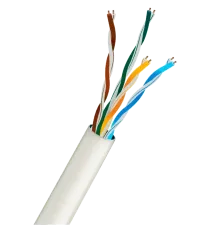KRAFT UTP CAT5E CU 0.5 mm PVC Indoor White (305м) Кабель